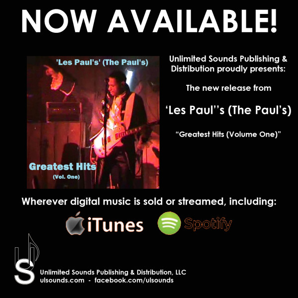 Les Paul's - NOW AVAILABLE